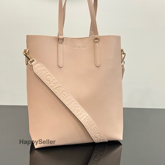 Michael Kors Handbags - Michael Kors Tote Bag Handbag Purse Crossbody Strap Blush Pink Travel NEW